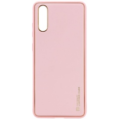 Кожаный чехол Xshield для Xiaomi Redmi 9A Розовый / Pink