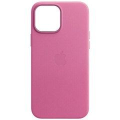 Кожаный чехол Leather Case (AA Plus) with MagSafe для Apple iPhone 13 Pro (6.1") Pollen