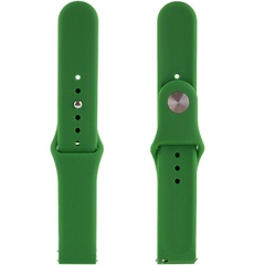 Ремінець Silicone Band для Xiaomi Amazfit/Samsung 22 mm, Зеленый / Green