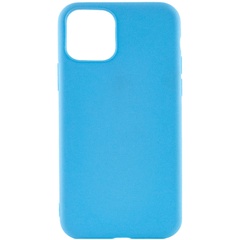 Силіконовий чохол Candy для Apple iPhone 14 (6.1"), Голубой