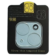 Защитное стекло на камеру Full Block (тех.пак) для Apple iPhone 13 mini (5.4") / 13 (6.1") Прозрачный