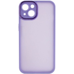 TPU+PC чехол Accent для Apple iPhone 13 (6.1") White / Purple
