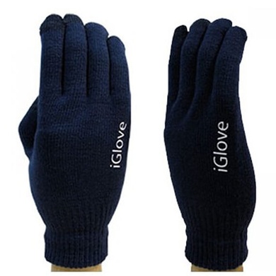 Перчатки сенсорные iGlove Темно-синий