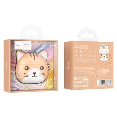 Беспроводные TWS наушники Hoco EW46 Khaki Cat