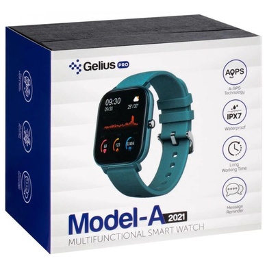 Смарт-годинник Gelius Pro (Model-A) (IPX7), Black