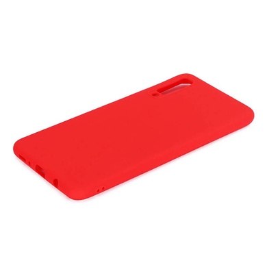 Силиконовый чехол Candy для Samsung A750 Galaxy A7 (2018) Красный