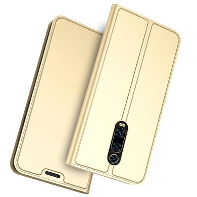 Чехол-книжка Dux Ducis с карманом для визиток для Xiaomi Redmi K20 / K20 Pro / Mi9T / Mi9T Pro Золотой