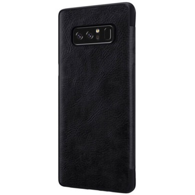 Шкіряний чохол (книга) Nillkin Qin Series для Samsung Galaxy Note 8, Чорний