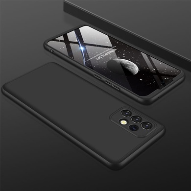 Пластикова накладка GKK LikGus 360 градусів (opp) для Samsung Galaxy A73 5G, Чорний