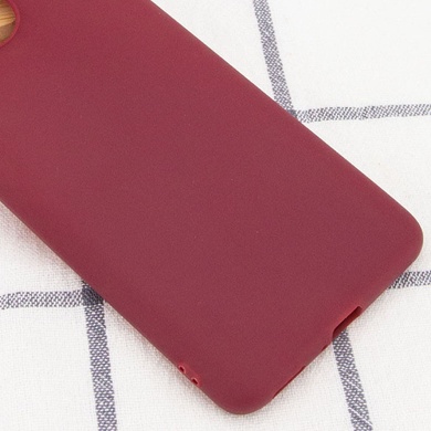 Силіконовий чохол Candy для Xiaomi Redmi Note 11 (Global) / Note 11S, Бордовый