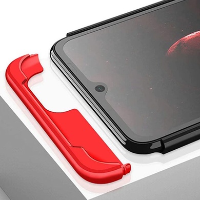 Пластикова накладка GKK LikGus 360 градусів (opp) для Samsung Galaxy A22 4G / M32, Черный / Красный