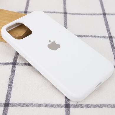Чехол Silicone Case Full Protective (AA) для Apple iPhone 13 Pro (6.1") Белый / White