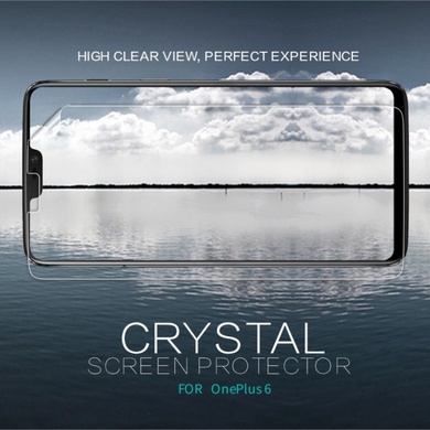 Защитная пленка Nillkin Crystal для OnePlus 6 Анти-отпечатки