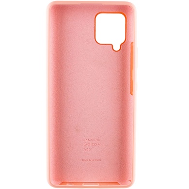 Чохол Silicone Cover Full Protective (AA) для Samsung Galaxy A42 5G, Розовый / Pudra