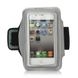 Неопреновый спортивный чехол на руку для Apple iPhone 4/4S, Серый