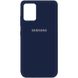 Чохол Silicone Cover My Color Full Protective (A) для Samsung Galaxy A72 4G / A72 5G, Синий / Midnight Blue