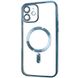 TPU чохол Fibra Chrome with MagSafe для Apple iPhone 12 (6.1"), Sierra Blue
