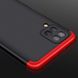 Пластиковая накладка GKK LikGus 360 градусов (opp) для Samsung Galaxy A22 4G / M32 Черный / Красный
