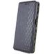 Шкіряний чохол книжка GETMAN Cubic (PU) для Samsung Galaxy A25 5G, Чорний