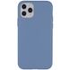 Чехол Silicone Case Full Protective (A) для Apple iPhone SE (2020), Серый / Lavender