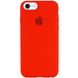 Чехол Silicone Case Full Protective (AA) для Apple iPhone 7 / 8 / SE (2020) (4.7") Красный / Red