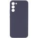 Чехол Silicone Cover Lakshmi Full Camera (AAA) для Samsung Galaxy S24 FE Серый / Dark Gray