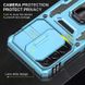 Ударопрочный чехол Camshield Army Ring для Samsung Galaxy A53 5G Голубой / Light Blue
