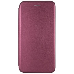 Кожаный чехол (книжка) Classy для Samsung J500H Galaxy J5 Бордовый