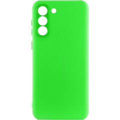 Чохол Silicone Cover Lakshmi Full Camera (A) для Samsung Galaxy S24+, Салатовый / Neon Green