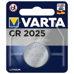 Батарейка Varta CR 2025 BLI 1 Lithium (6025) Серый