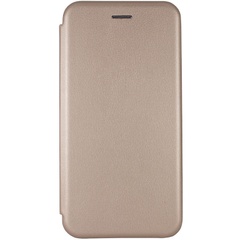 Кожаный чехол (книжка) Classy для Samsung Galaxy A12 / M12 Золотой