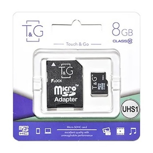 Карта памяти T&G microSDHC (UHS-1) 32 GB class 10 (без адаптера) Черный