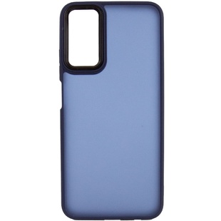 Чехол TPU+PC Lyon Frosted для Oppo A38 / A18 Navy Blue