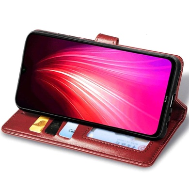 Кожаный чехол книжка GETMAN Gallant (PU) для Huawei P Smart (2021) / Y7a Красный