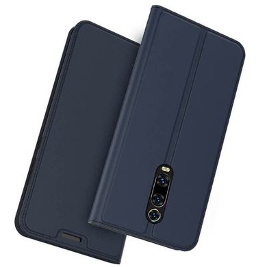 Чехол-книжка Dux Ducis с карманом для визиток для Xiaomi Redmi K20 / K20 Pro / Mi9T / Mi9T Pro Синий