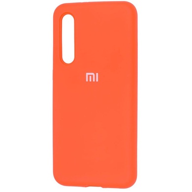 Чехол Silicone Cover Full Protective (AA) для Xiaomi Mi 9 SE Оранжевый / Orange
