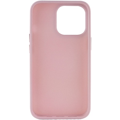 TPU чехол Bonbon Metal Style для Apple iPhone 13 Pro Max (6.7") Розовый / Light pink