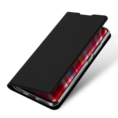 Чехол-книжка Dux Ducis с карманом для визиток для Xiaomi Redmi Note 8 Pro Черный