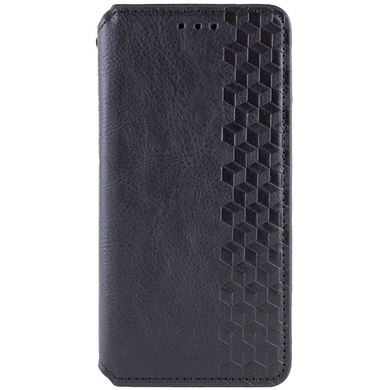 Шкіряний чохол книжка GETMAN Cubic (PU) для Samsung Galaxy A34 5G, Чорний