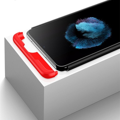 Пластиковая накладка GKK LikGus 360 градусов (opp) для Samsung Galaxy A73 5G Черный / Красный