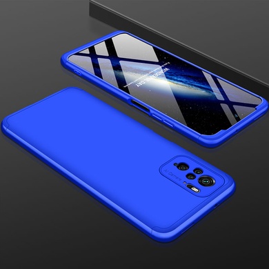 Пластикова накладка GKK LikGus 360 градусів (opp) для Xiaomi Redmi Note 10 / Note 10s, Синий