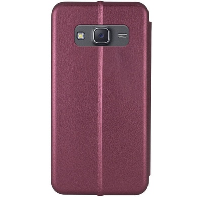 Кожаный чехол (книжка) Classy для Samsung J500H Galaxy J5 Бордовый