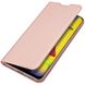 Чехол-книжка Dux Ducis с карманом для визиток для Samsung Galaxy M31s Rose Gold
