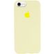 Чохол Silicone Case Full Protective (AA) для Apple iPhone 7 /8 / SE (2020) (4.7 "), Желтый / Mellow Yellow