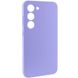 Чохол Silicone Cover Lakshmi Full Camera (AAA) для Samsung Galaxy S24 FE, Бузковий / Dasheen