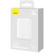 Портативное зарядное устройство Power Bank Baseus Magnetic Mini 20W c БЗУ 10000 mAh (PPCX070001) White
