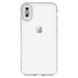 Чехол TPU Starfall Clear для Apple iPhone X / XS (5.8") Прозрачный
