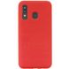 Чехол Silicone Cover with Magnetic для Samsung Galaxy A40 (A405F) Красный
