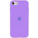 Чехол Silicone Case Full Protective (AA) для Apple iPhone SE (2020) Сиреневый / Dasheen