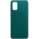 Силіконовий чохол Candy для Samsung Galaxy A02s / M02s, Зеленый / Forest green